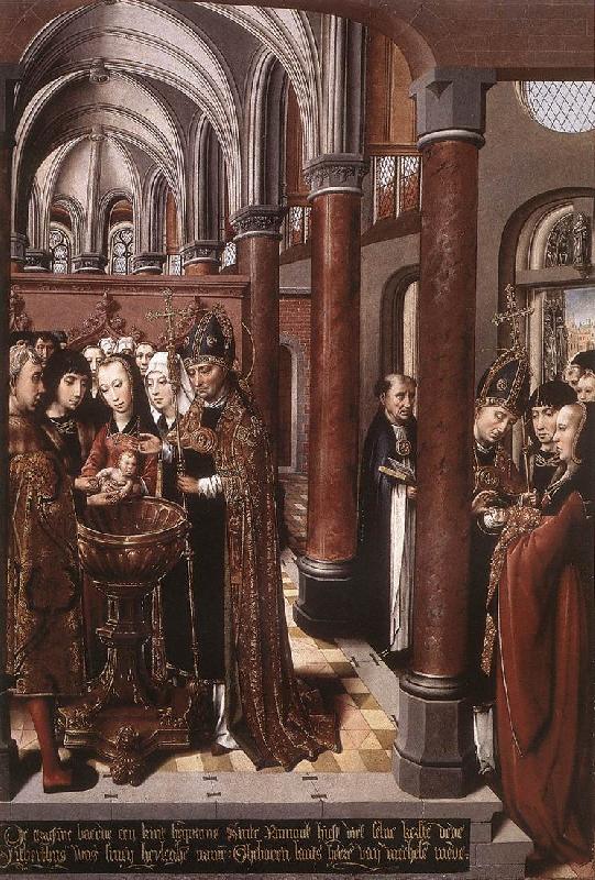COTER, Colijn de Baptism of St Libertus fh Germany oil painting art